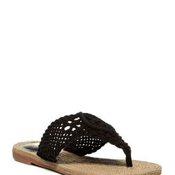 Incaltaminte Femei MIA Nefeli Thong Sandal BLACK MACR