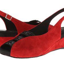 J. Renee Hannel Red Suede