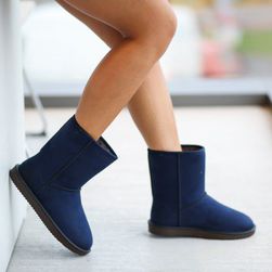 Cizme Tip Ugg Reyn Albastre