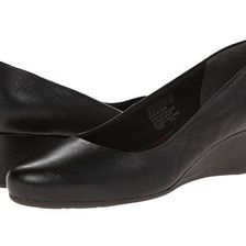 Incaltaminte Femei Rockport Total Motion 45MM Wedge Black Tumbled