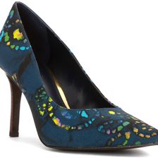 Ralph Lauren Sarina Blue Multi Batik Floral Cotton