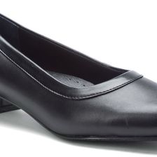 Trotters Dora Blk Soft Lthr/Stretch PU