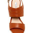 Incaltaminte Femei Elegant Footwear Electra Wedge Sandal CAMEL