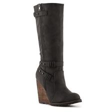 Incaltaminte Femei VOLATILE Imperial Wedge Boot Black