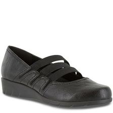 Incaltaminte Femei Easy Street Birdie Slip-On Black Faux Leather