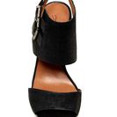 Incaltaminte Femei Arturo Chiang Annibella Wedge Sandal BLACK VINTAGE GOAT