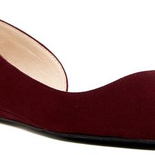 Nine West Saige d'Orsay Flat WINE FB