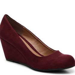 Incaltaminte Femei CL By Laundry Nima Wedge Pump Burgundy