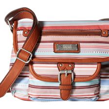 b.o.c. Primavera East/West Flap Crossbody Stripe