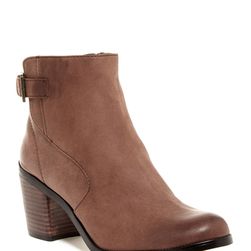 Incaltaminte Femei 14th Union Lynda Chunky Heeled Bootie - Multiple Widths Available BROWN LEATHER