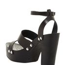 Incaltaminte Femei Charles David Ellie Platform Heel Sandal BLACK
