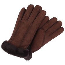 UGG Classic Perforated Two Point Glove Chcoolate