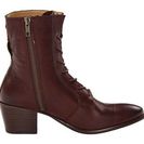 Incaltaminte Femei Frye Courtney Lace Up Dark Brown Soft Vintage Leather