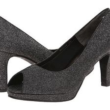 Incaltaminte Femei Walking Cradles Prom Black Sparkle Pu