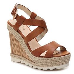 Incaltaminte Femei Bullboxer Erika Wedge Sandal Tan