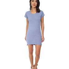 Alternative Eco Jersey T-Shirt Dress Eco True Dusk Blue