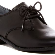 Seychelles Welcome Back Oxford BLACK LEATHER
