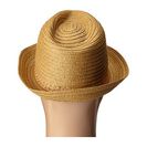 Accesorii Femei San Diego Hat Company PBF7301 Fedora with Pop Inset Natural