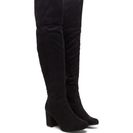 Incaltaminte Femei CheapChic Edge Of Glory Over-the-knee Boots Black