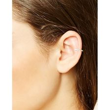 Bijuterii Femei Forever21 Rhinestone Ear Cuff Set Silverclear