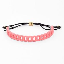 Bijuterii Femei Marc by Marc Jacobs Rubber Link Friendship Bracelet BRIGHT ROSE