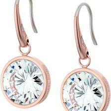 Michael Kors CZ Earrings Rose Gold/Clear