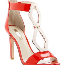 Incaltaminte Femei BCBGeneration Cayce Cutout Heel Sandal CANDY RED