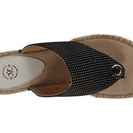 Incaltaminte Femei Johnston Murphy Ainsley Thong Black White Dot