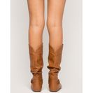 Incaltaminte Femei CheapChic Slouch With Me Boot Cognac