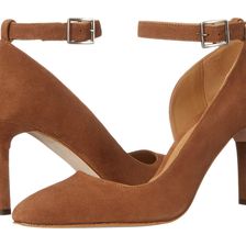 Massimo Matteo Pump w/ Strap Tobacco