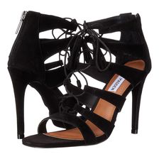 Steve Madden Frannie Black Suede