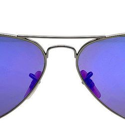 Ray-Ban Aviator Flash Lenses Violet Mirror Mens Sunglasses RB3025 167/1M 58 N/A