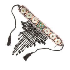 NIGHTmarket Collana Tribal Neckband VERDE+NERO