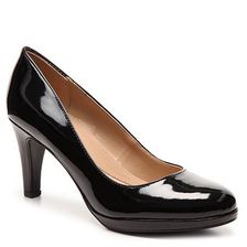 Incaltaminte Femei Naturalizer Penny Platform Pump Black Faux Patent Leather