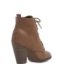 Incaltaminte Femei CheapChic Complete Me Faux Leather Booties Tan