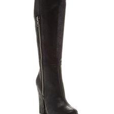 Incaltaminte Femei Michael Antonio Baldric Chunky Heel Boot BLACK