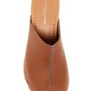 Incaltaminte Femei Charles David Cari Open Toe Platform Clog TOBACCO
