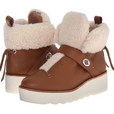 Incaltaminte Femei COACH Urban Hiker SaddleNatural Shearling