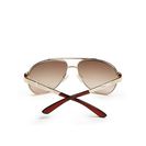 Accesorii Femei GUESS Two-Tone Aviator Sunglasses rose gold