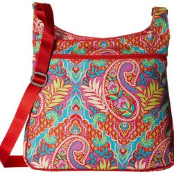 Vera Bradley Lighten Up Slim Crossbody Paisley in Paradise