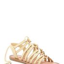 Incaltaminte Femei Elegant Footwear Lupitaa Strappy Lace-Up Sandal CAMEL