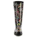 Incaltaminte Femei Sakroots Rhythm Owl Rain Boot Black Multi