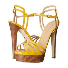 Incaltaminte Femei Sergio Rossi Paloma Sunshine Patent Wood