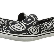 Incaltaminte Femei LAUREN Ralph Lauren Janis BlackWhite Batik Tribal Cotton