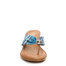 Incaltaminte Femei Italian Shoemakers Uma Wedge Sandal BlueWhite