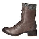 Incaltaminte Femei Timberland Whittemore Fabric and Leather Lace-Up Dark Grey WoodlandsGrey Harris Tweed Wool