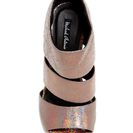 Incaltaminte Femei Michael Antonio Jaws-Met Heeled Sandal Pewter