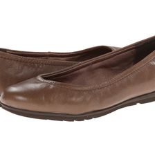 Rockport Total Motion Ballet New Taupe Tumble Goat