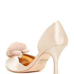 Incaltaminte Femei Badgley Mischka Thora Rosette Pump - Multiple Widths Available NUDE SATIN