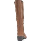 Incaltaminte Femei CheapChic Zip Right Up Faux Leather Boots Chestnut